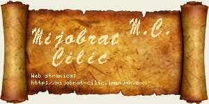 Mijobrat Cilić vizit kartica